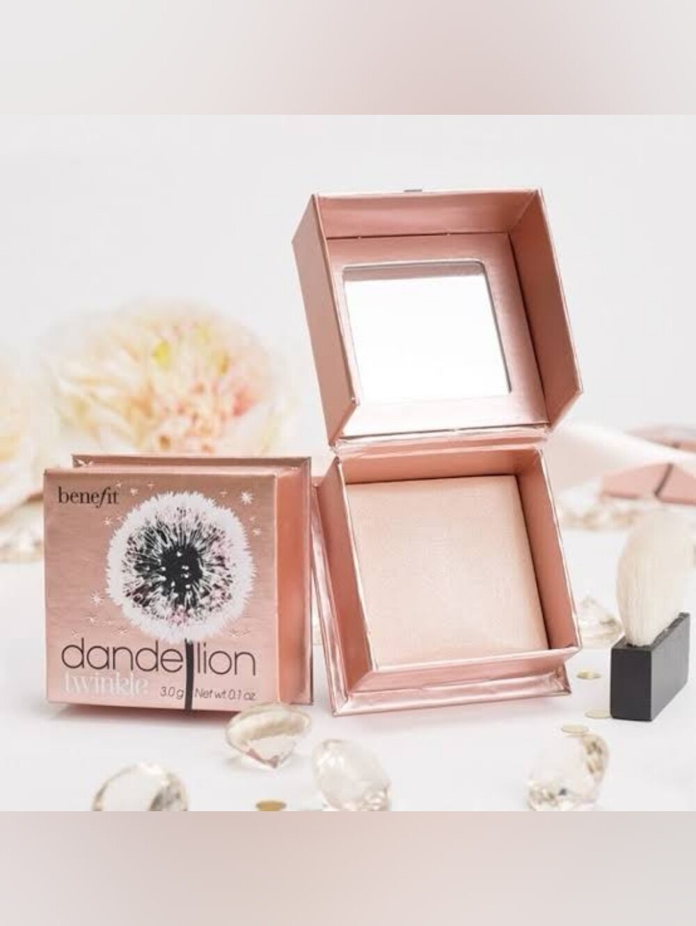 Benefit Dandelion Twinkle Nude-Pink Powder Highlighter & Luminizer – 3.0 g